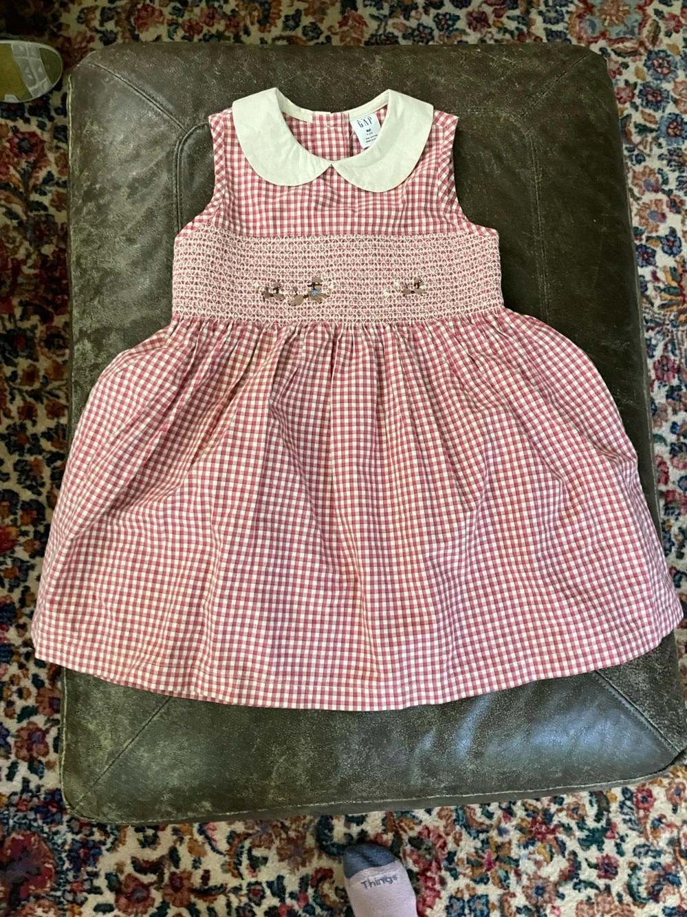Baby Gap 4XL Dress Bundle Pink, Light Blue, Navy